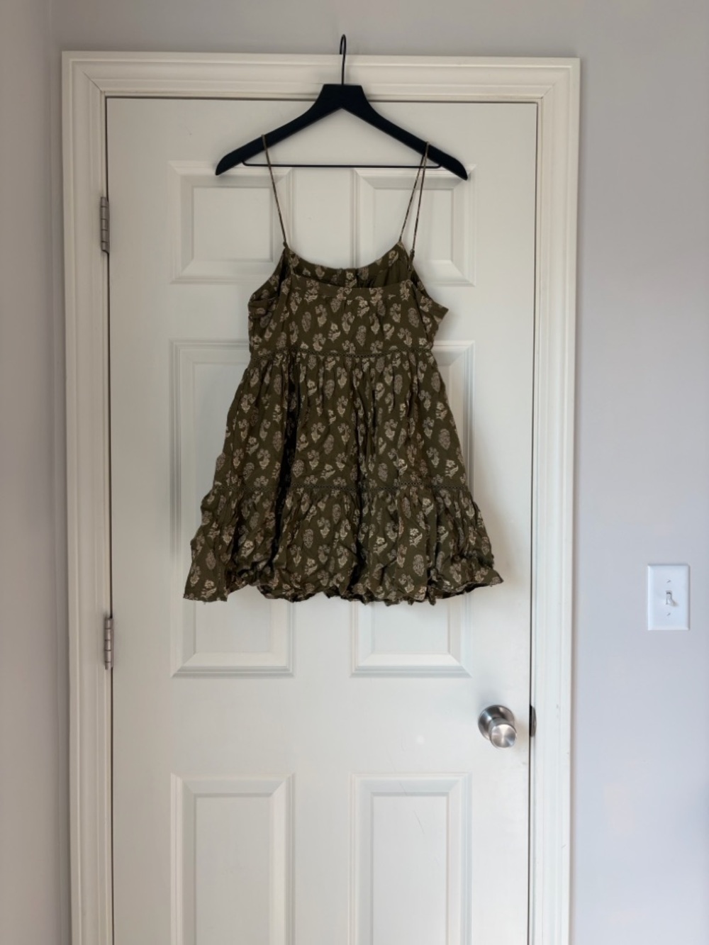 Urban Outfitters Olive Green Mini Dress - Picture 3 of 4